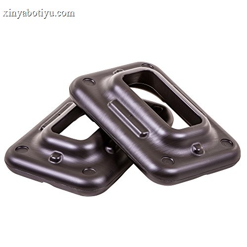 The Step Original Aerobic Exercise Risers (Pair) with Nonskid Fee...
